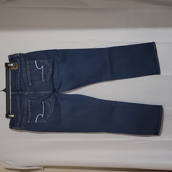 Women's American Eagle Artist Crop Low Rise Sz 10 - Picture 7 of 10